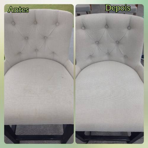 Antes e Depois de vários de nossos serviços de limpeza de estofados