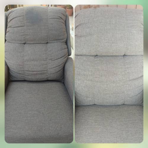 Antes e Depois de vários de nossos serviços de limpeza de estofados